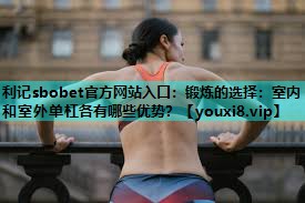 利记sbobet官方网站入口：锻炼的选择：室内和室外单杠各有哪些优势？